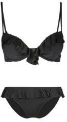 S.Oliver Push-Up-Bikini mit Rüschen (6007194.9999) schwarz