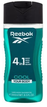Reebok Cool Your Body Parfümiertes Duschgel 4in1 (250ml)