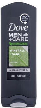Dove Men + Care Minerals + Sage Duschgel 2in1 (250ml)