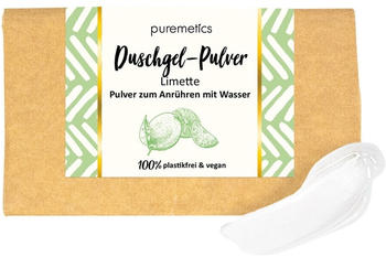 puremetics Duschgel-Pulver Limette (100g)