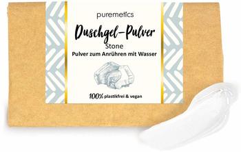 puremetics Duschgel-Pulver Stone (100g)