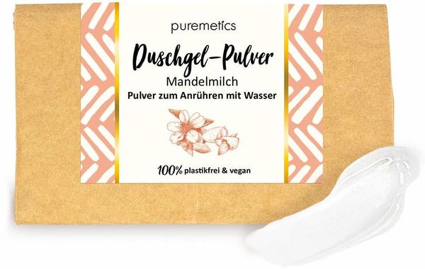 puremetics Duschgel-Pulver Mandelmilch (100g)