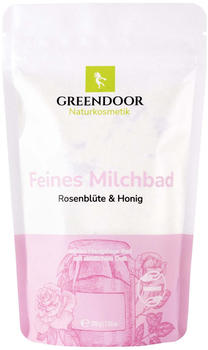 Greendoor Milchbad Rosenblüte Honig (200g)