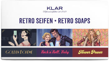 KLAR Seifen Klar's Retro Seifen Set (3 x 100g)