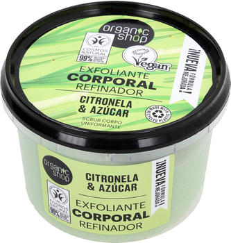 Organic Shop Refining Body Scrub Lemongrass & Sugar (250 ml)