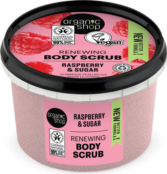 Organic Shop Renewing Body Scrub Raspberry & Sugar (250 ml)