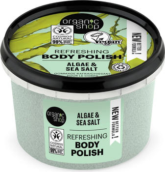 Organic Shop Refreshing Body Polish Algae & Sea Salt (250 ml)