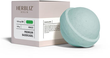 Herbliz Minze CBD Badekugel (150 g)