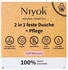 Niyok 2 in 1 feste Dusche + Pflege Soft Blossom (80 g)