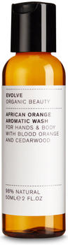 Evolve Organic Beauty African Orange Aromatic Hand & Body Wash (50 ml)