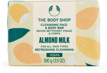 The Body Shop Almond Milk Feste Seife Für Körper & Gesicht (100 g)