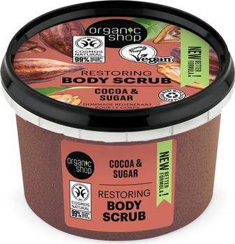 Organic Shop Restoring Body Scrub Cocoa & Sugar (250 ml)