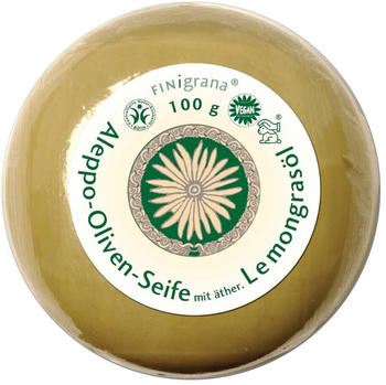 Finigrana Aleppo Lemongras Seife Rund (100 g)