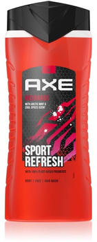 Axe Recharge Arctic Mint & Cool Spices erfrischendes Duschgel 3in1 (400 ml)