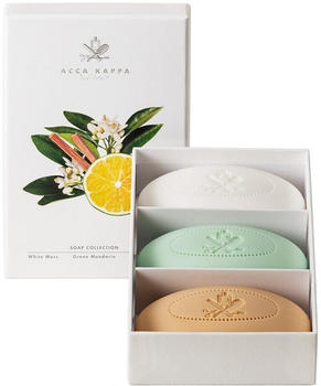 Acca Kappa Soap Set White Moss, Virginia Rose & Calycanthus (3 x 150g)
