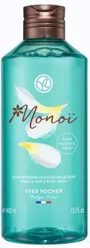 Yves Rocher Monoi de Tahiti Duschgel für Haare und Körper (400 ml)