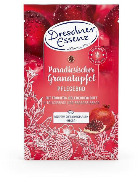 Dresdner Essenz Pflegebad Paradiesischer Granatapfel (60g)