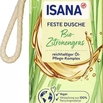 Isana Feste Dusche Bio-Zitronengras (100 g) Isana Feste Dusche Bio-Zitronengras (100 g)