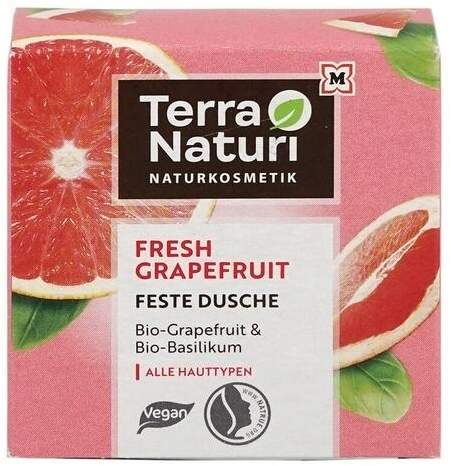 Terra Naturi Feste Dusche Fresh Grapefruit (70 g)
