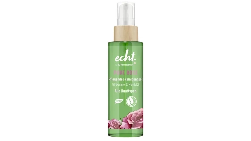 Echt by Terra Naturi Pure Rose Pflegendes Reinigungsöl