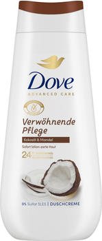Dove Duschcreme Advanced Care Verwöhnende Pflege, Kokosöl & Mandel (225ml)