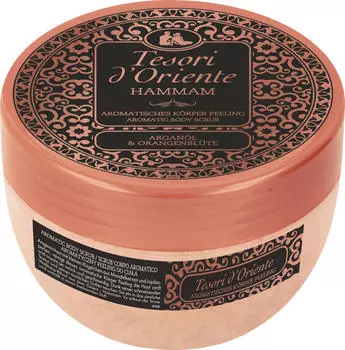 Tesori d'Oriente Körperpeeling Hammam, Arganöl & Orangenblüte (300ml)