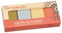 Savon du Midi - 4 G&auml;steseifen Vari&eacute;t&eacute;s 80 g