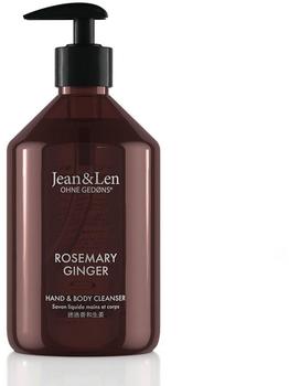 Jean & Len Hand & Body Cleanser Rosemary Ginger (500ml)