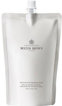 Molton Brown Delicious Rhubarb & Rose Bath & Shower Gel Refill 400ml