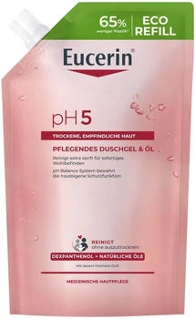 Eucerin pH5 Pflegendes Duschgel + Öl Nachfüllbeutel 400 ml