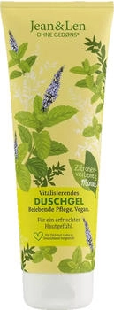 Jean & Len vitalisierendes Duschgel Zitronenverbene & Minze (250ml)