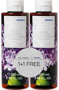 Korres Lilac Duschgel Set 2 x 250 ml