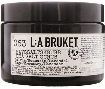 L:A Bruket Sea Salt Scrub Sage/Rosemary/Lavender 420 g