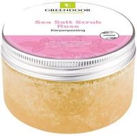 GREENDOOR Sea Salt Scrub Rose 280 g