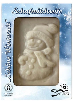 Saling Schafmilchseife - Schneemann 85g