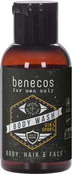 benecos for men only 3in1 Body Wash Sport (50ml)