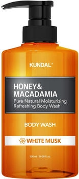 Kundal Honey & Macadamia Pure Body Wash White Musk 500 ml