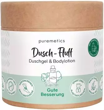 puremetics Dusch-Fluff Gute Besserung Körperpeeling 200 g