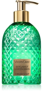 Vivian Gray Gemstone Bergamot & Lemongrass Cream Soap (300 ml)