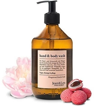 Jean & Len Hand & Body Wash Pfingstrose/Litschi 500 ml