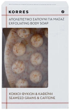 Korres EXFOLIANT BODY /SEAWEED GRAINS & COFFEES 125GR