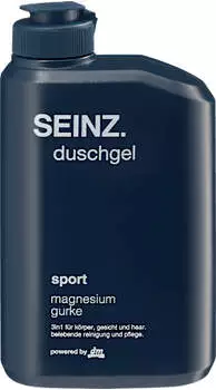 Seinz Duschgel Sport Magnesium Gurke 3in1