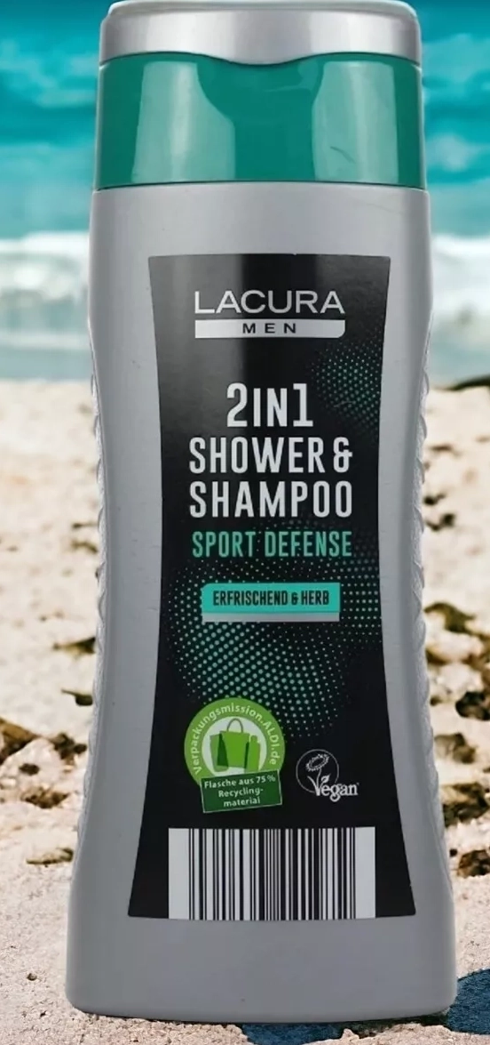 Lacura Men 3in1 Shower & Shampoo Sport Defense