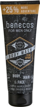 benecos for men only 3in1 Body Wash Sport 200ml