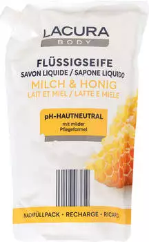 Lacura Body Flüssigseife Milch & Honig Aldi Süd Nachfüllpack (500 ml)