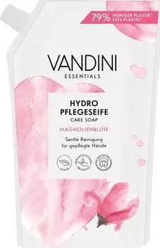 Vandini Essentials Hydro Pflegeseife Magnolienbl&uuml;te Nachf&uuml;llpack (500 ml)