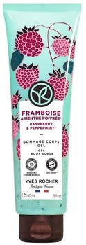Yves Rocher Himbeere & Pfefferminze Körperpeeling-Gel 150 ml