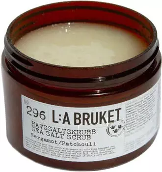 L:A Bruket Cleansing 296 Sea Salt Scrub Bergamot/Patchouli (420 g)