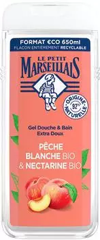 Le Petit Marseillais Pfirsich- und Nektarinen-Badegel 650 ml