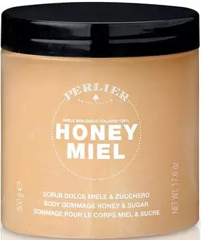 Perlier Honey miel gentle body scrub honey & sugar (500 ml)